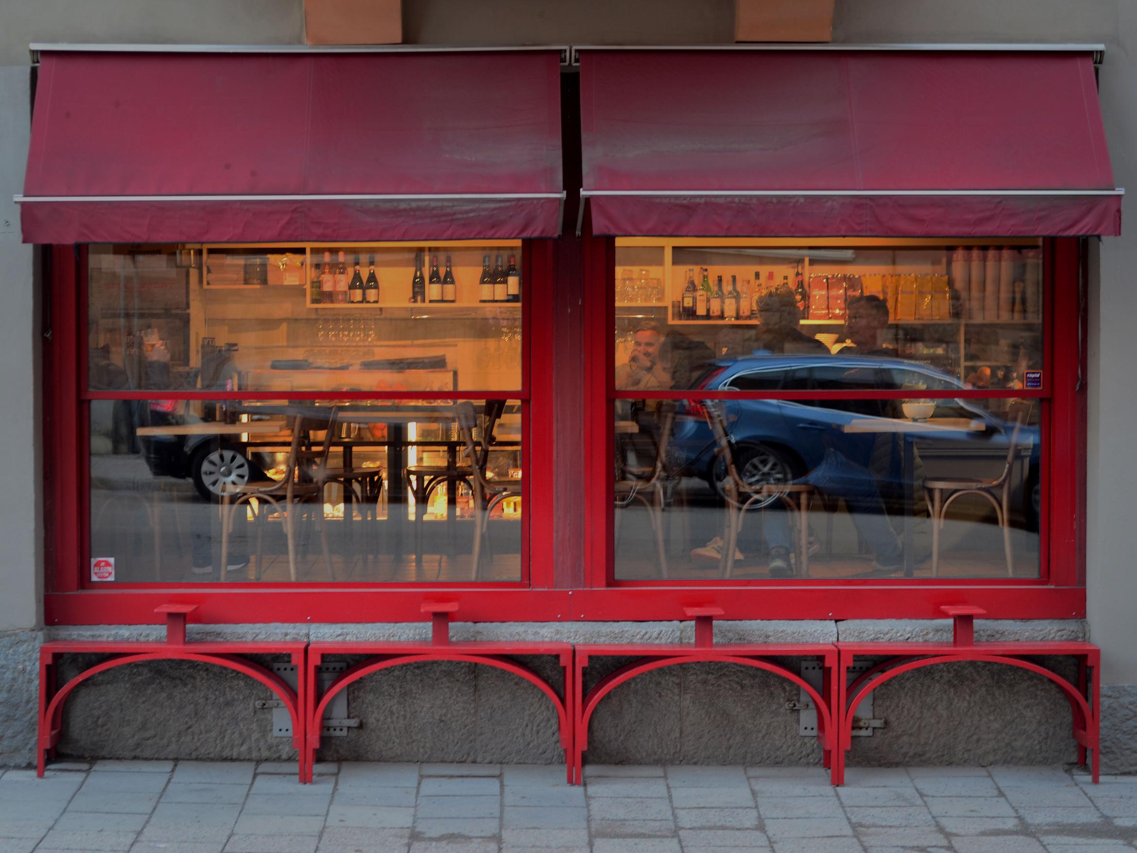 Uteservering till Café Dello Sport